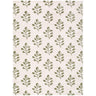 Tivoli Washable Shaggy Green, Cream & Olive Rug - Design EDRV2304 - Large Plus 160x213 cm (5'3'' x 7')