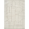 Freud Modern High Pile Skandi Brown, Ivory & Terracotta Rug - Design FEU2308 - Large Plus 160x213 cm (5'3'' x 7')