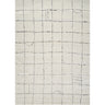 Freud Modern High Pile Skandi Black, Charcoal & Ivory Rug - Design FEU2312 - Large Plus 160x213 cm (5'3'' x 7')