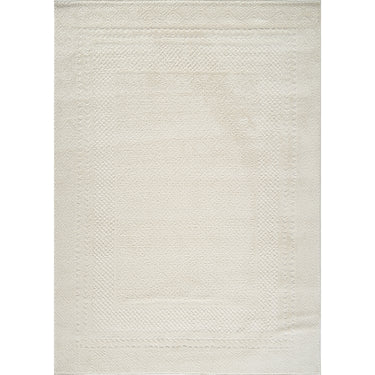 Freud Modern High Pile Ivory Rug