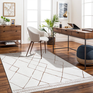 Freud Modern High Pile Brown Rug