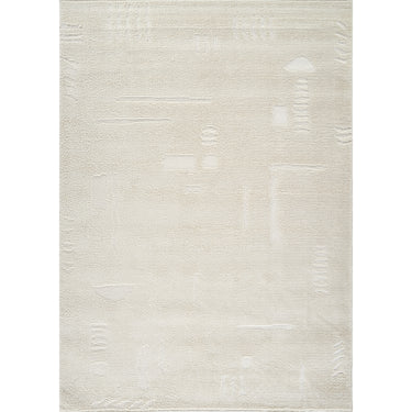 Freud Modern High Pile Ivory Rug