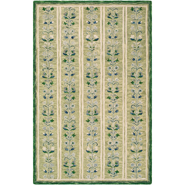 Fairfax Global Wool Green Rug