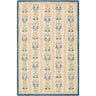 Fairfax Global Wool Beige, Ivory & Cornflower Blue Rug - Large Plus 153x219 cm (5' x 7'2'')
