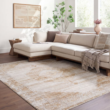 Fifth Avenue Vintage Traditional Brown Rug