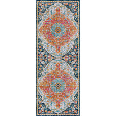 Floransa Vintage Traditional Boho Runner Orange