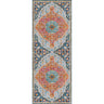 Floransa Vintage Traditional Boho Runner Oriental Orange, Fuchsia & Saffron Rug - Runner 80x220 cm (2'7'' x 7'3'')