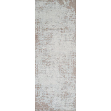 Floransa Abstract Modern Marble Runner Beige