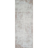 Floransa Abstract Marble Runner Modern Beige, Grey & Off-White Rug - Runner 80x220 cm (2'7'' x 7'3'')