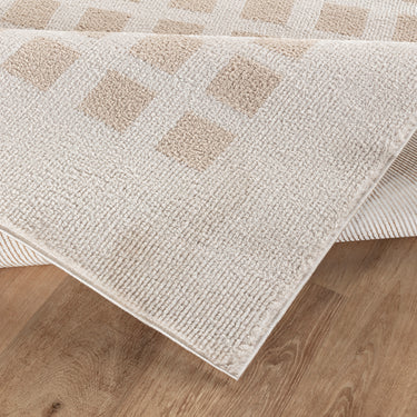 Fossay Washable Modern Shaggy Beige Rug