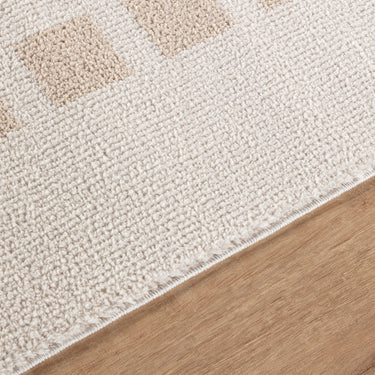 Fossay Washable Modern Shaggy Beige Rug