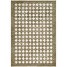 Myrtle Avenue V Galey Alix Geometric Diamond Modern Taupe, Olive & Cream Rug - Large Plus 160x230 cm (5'3'' x 7'7'')