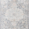 Harput Vintage Oriental Blue, Ivory & Medium Gray Rug - X-Small 60x90 cm (1'11'' x 2'11'')
