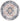 Huntington Beach Vintage Runner Outdoor Oriental Blue, Navy & Denim Rug - Design HTB2300 - Round 160x160 cm (5'3'' x 5'3'')