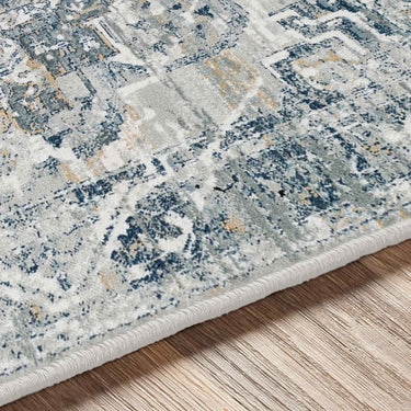Jolie Vintage Traditional Boho Blue Rug
