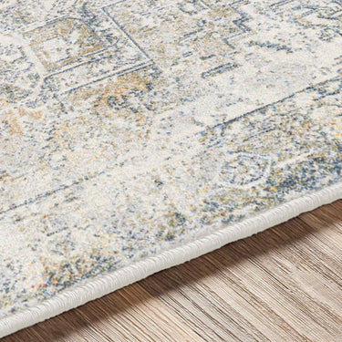 Lillian Vintage Traditional Washable Taupe Rug
