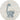 Lillian Kids Washable Beige, Light Grey & Blue Rug - Round 160x160 cm (5'3'' x 5'3'')