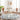 Lillian Kids Washable Beige, Black & Wheat Rug