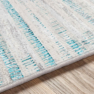 Lustro Modern Blue Rug