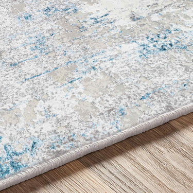 Lustro Abstract Blue Rug