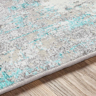 Lustro Abstract Blue Rug
