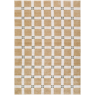 La Luna Modern Graphic Tan Rug