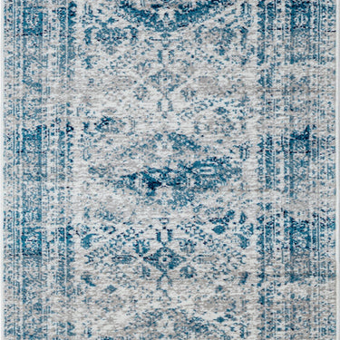 Monte Carlo Vintage Traditional Boho Runner Blue