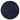 Moda Shaggy Solid Color Blue Rug - Round 120x120 cm (3'11'' x 3'11'')