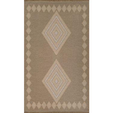 Mystery Modern Jute Brown Rug