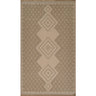 Mystery Modern Jute Outdoor Brown, Tan & Beige Rug - Design MYS2305 - Small Plus 79x152 cm (2'7'' x 5')