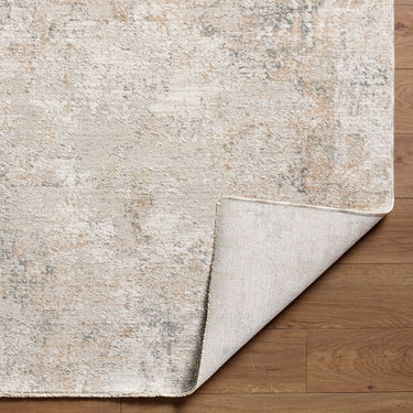 Nathan Abstract Modern Marble Beige Rug