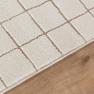 Cascade Our Pnw Home Modern High Pile Runner White