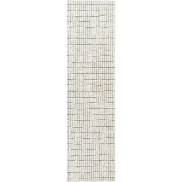 Cascade Our Pnw Home Modern High Pile Runner White