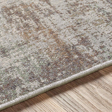 Roma Abstract Marble Modern Brown, Light Gray & Cream Rug