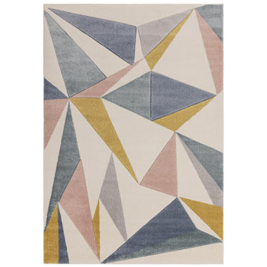 Sketch SK20 Kaleidescope Geometric Rug Hand Carved Modern Multi