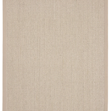 Origins Sisal Boucle Durable Classic Bordered Natural Beige Non-Slip Cotton Traditional Textured Rug
