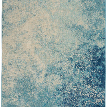 Passion PSN10 Navy and Light Blue Modern Abstract Rug