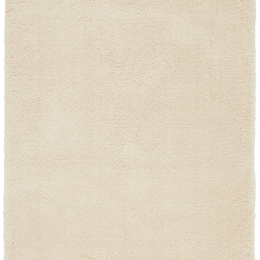 Lulu Soft Touch Plain Shaggy Rug in Ivory