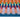 My Printed Coir Bright Broken Stripe Striped Doormat 45x75 cm