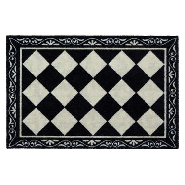 My Pattern Manor Tile Mosaic Washable Non-Slip Geometric Doormat