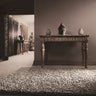 Maine Dove Grey Tubular Pile Rug Hand-Woven with New Zealand & European Wools, Thick Luxurious Soft Pile, Contemporary Natural Style for Modern & Traditional Interiors - Large 160x230 cm (5'3"x7'7")