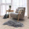 Asiatic London Luxuriously Real Grey Sheepskin Rug - Double (Runner): 60 x 180 cm → 2' x 6'