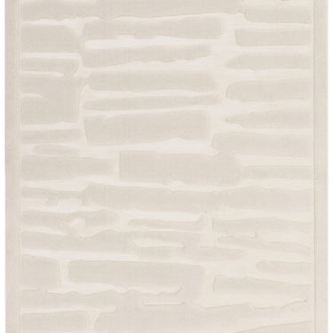 Asiatic London Valley Path Elegance Ivory Geometric Textured Scandi Rug 120x170 cm