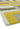 Asiatic London Matrix Code Yellow Multi Tufted Wool Viscose Geometric Textured Rug 160x230 cm