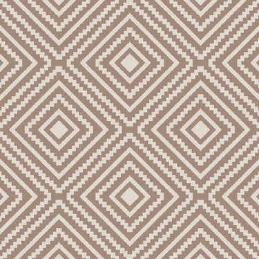 Terrace Diamond Natural Indoor Outdoor Polypropylene Geometric Rug