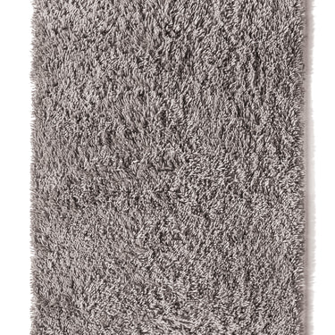 Imperial Luxury Shaggy Rug Guru Modern Hand Woven Wool Rug in Dove Grey