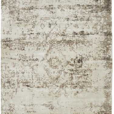 Origins Persia Silky Art Mocha Hand-Loomed Viscose Traditional Vintage Rug