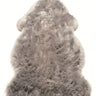 Asiatic London Luxuriously Real Silver Sheepskin Rug - Single: 60 x 90 cm → 2' x 3'