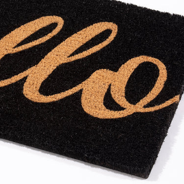 Printed Pvc Backed Coir Hello Doormat 40x60 cm