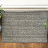 My Candy Spice Sage Green Washable Cotton Striped Rug - Small 50 x 75 cm (2'x2'5")